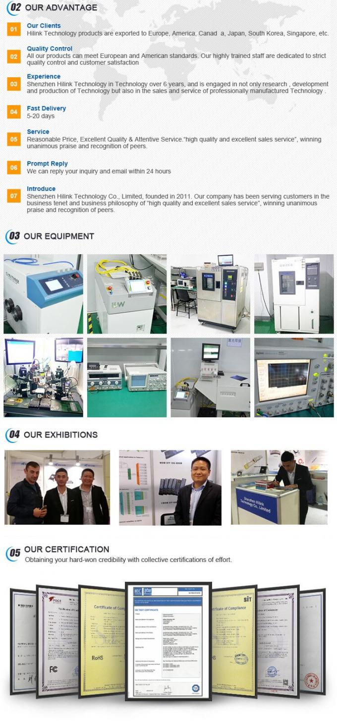 QSFP 40G ZR4 100KM 1550nm 40Gb/s QSFP+ Transcepteur duplex LC Module optique DOM 3