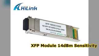 Module XFP Gigabit Ethernet - Récepteur 14 dBm