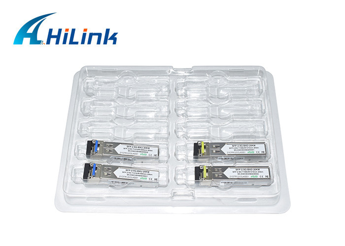 module simple optique d'émetteur-récepteur de SFP de fibre de Hilink 20KM LC d'émetteur-récepteur de 2.5G SFP BIDI