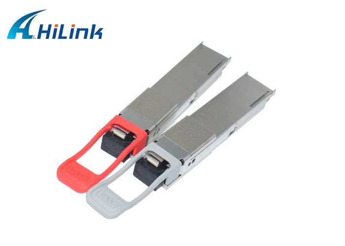 100GBASE - BX20 Module de récepteur optique QSFP28 LAN WDM 1280nm 1310nm 20km Transcepteur LC Simplex