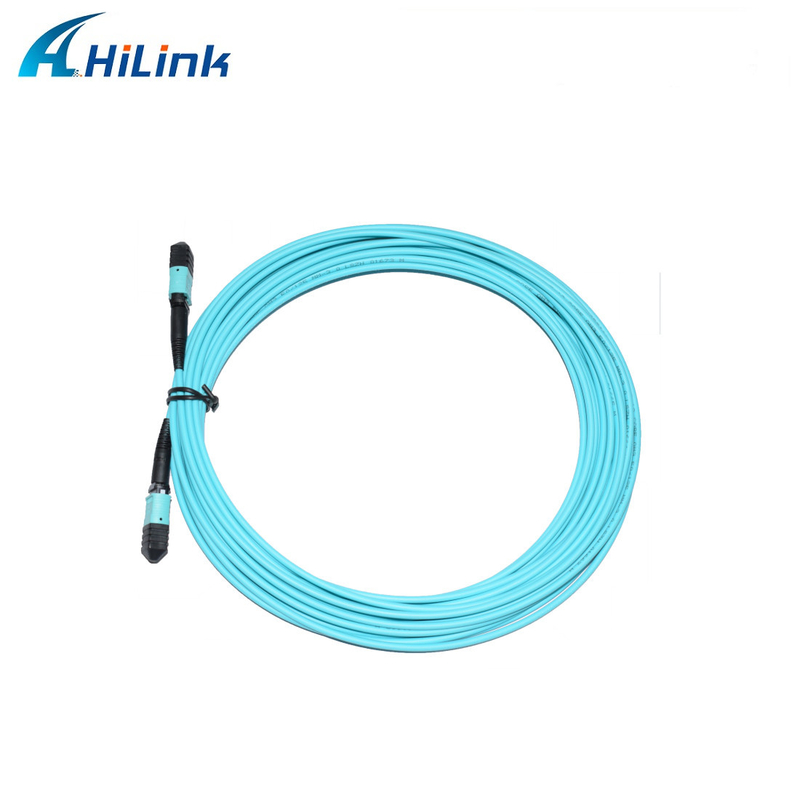 12 la fibre à plusieurs modes de fonctionnement du noyau MPO MPO attachent le type B de femelle d'OM3 LSZH 3MM