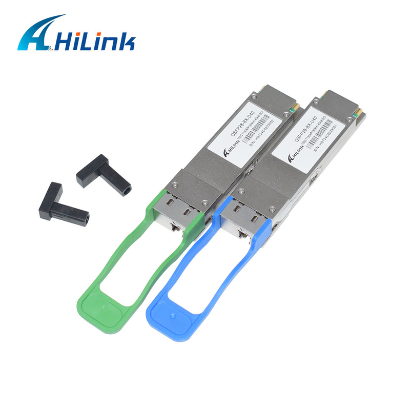 Module de récepteur 100G QSFP28 BIDI 40KM 1304/1309nm EML+APD QSFP28-BX-D40