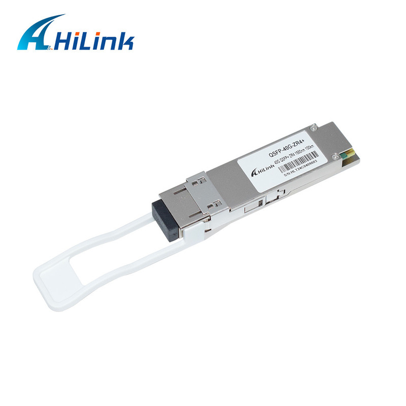 QSFP 40G ZR4 100KM 1550nm 40Gb/s QSFP+ Transcepteur duplex LC Module optique DOM