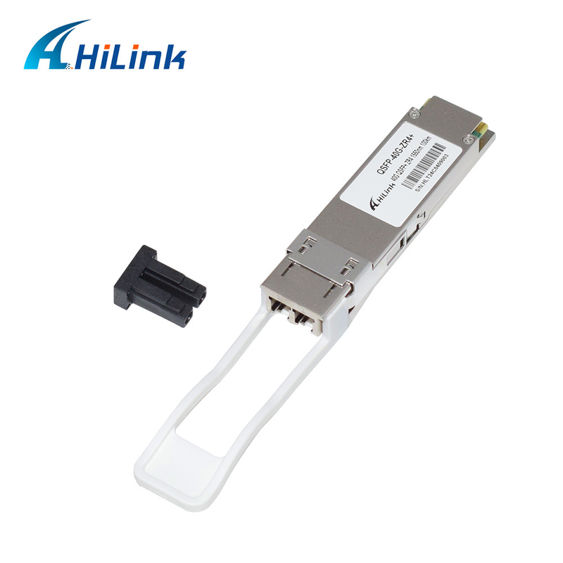 QSFP 40G ZR4 100KM 1550nm 40Gb/s QSFP+ Transcepteur duplex LC Module optique DOM