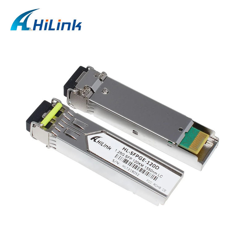 1.06 Gb/s Connecteur LC à canal de fibre SFP Module émetteur-récepteur avec support CE FCC Plage de température de fonctionnement de 0°C à 70°C