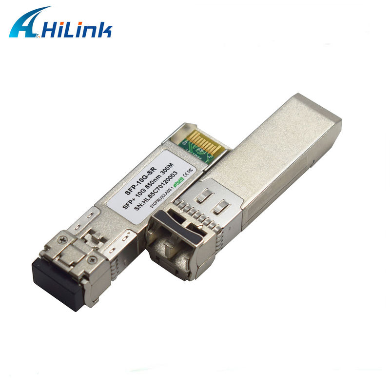 Module Ethernet SFP+ 10Gig 10G SR 850nm 300M Transcepteur à fibre optique LC Duplex DDM pour le réseau 4G Fonction WDM pour le FTTH SFP-10G-SR