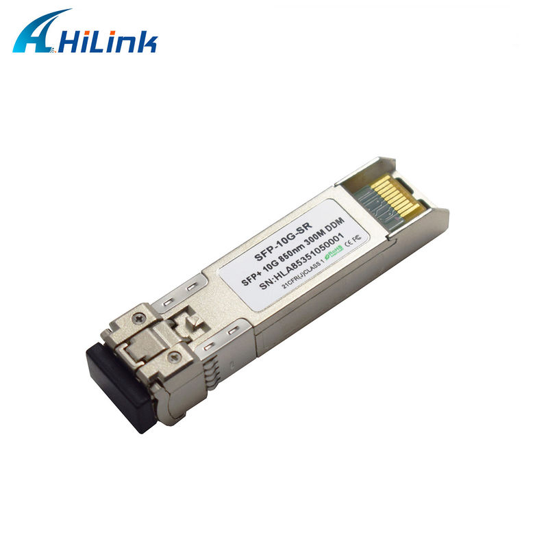 Module Ethernet SFP+ 10Gig 10G SR 850nm 300M Transcepteur à fibre optique LC Duplex DDM pour le réseau 4G Fonction WDM pour le FTTH SFP-10G-SR
