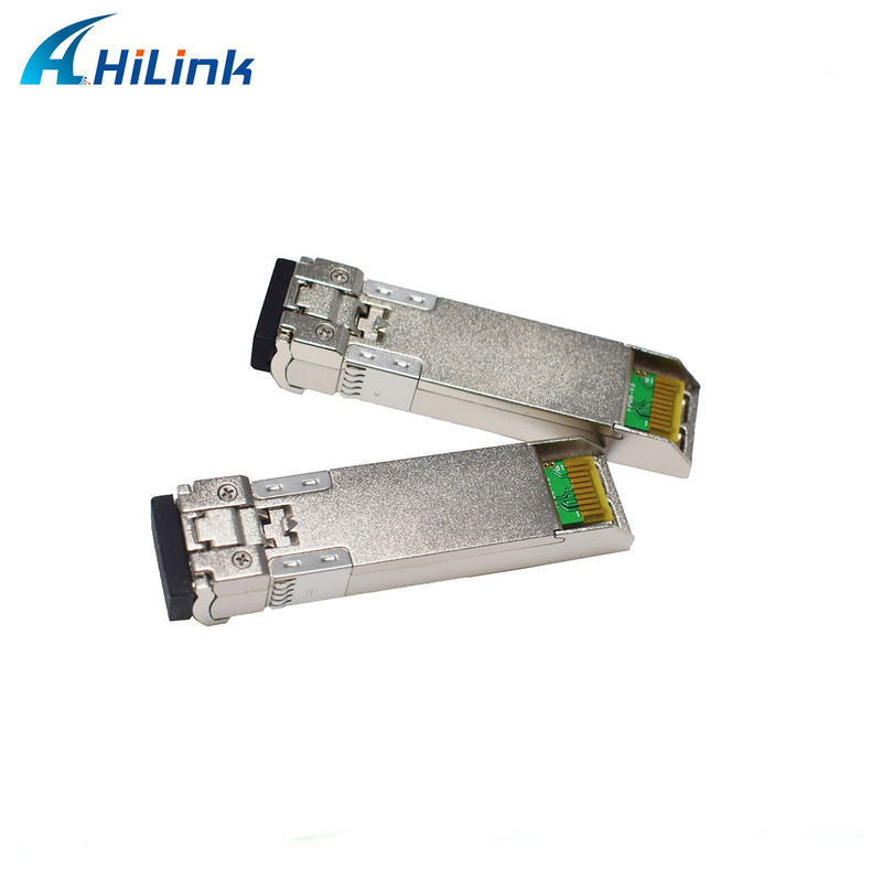 80 km Distance SFP 10G SMF 1550nm ZR Duplex LC DDM Module optique avec émetteur EML