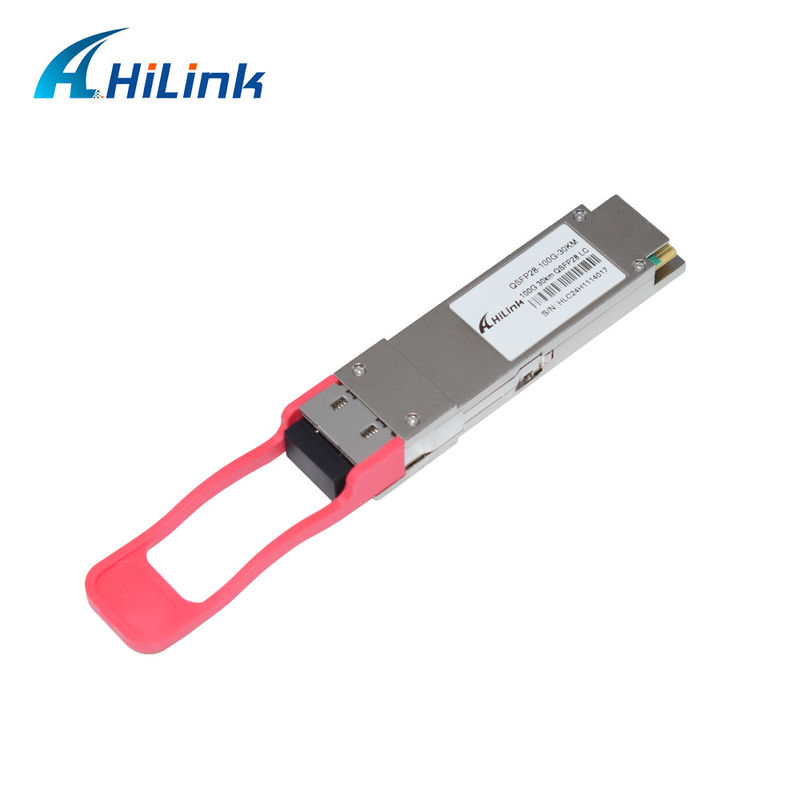 QSFP+ 40G LC 30KM 40G ER4 Module de récepteur optique LWDM Longueur d'onde pour l'utilisation télécom Distance 30KM
