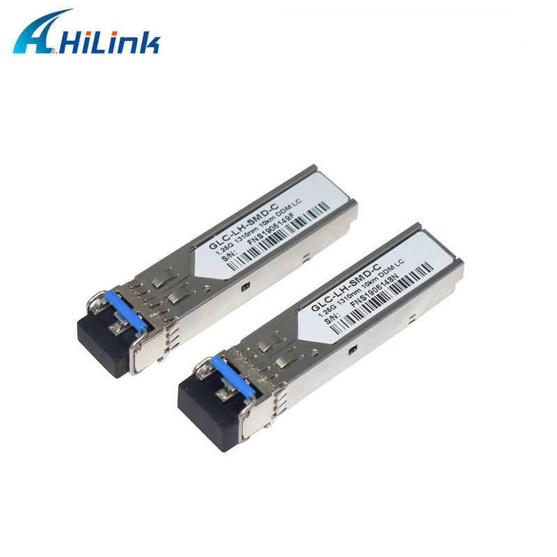 Transcepteur à fibre optique GLC-LX-SMD SFP 1.25G 1310nm 10KM Duplex LC DDM