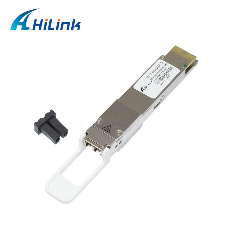 QSFP DD 400GBASE DWDM ZR 80KM Module émetteur-récepteur QDD-400G-ZR-S DWDM Tunable SMF LC DOM