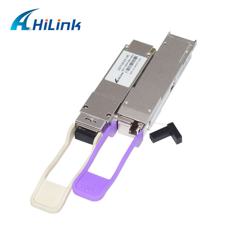 QSFP28 BIDI 100G ZR QSFP28 80KM 1280 / 1300NM 100GBASE-BX80 QSFP28 MODULE 80KM LC