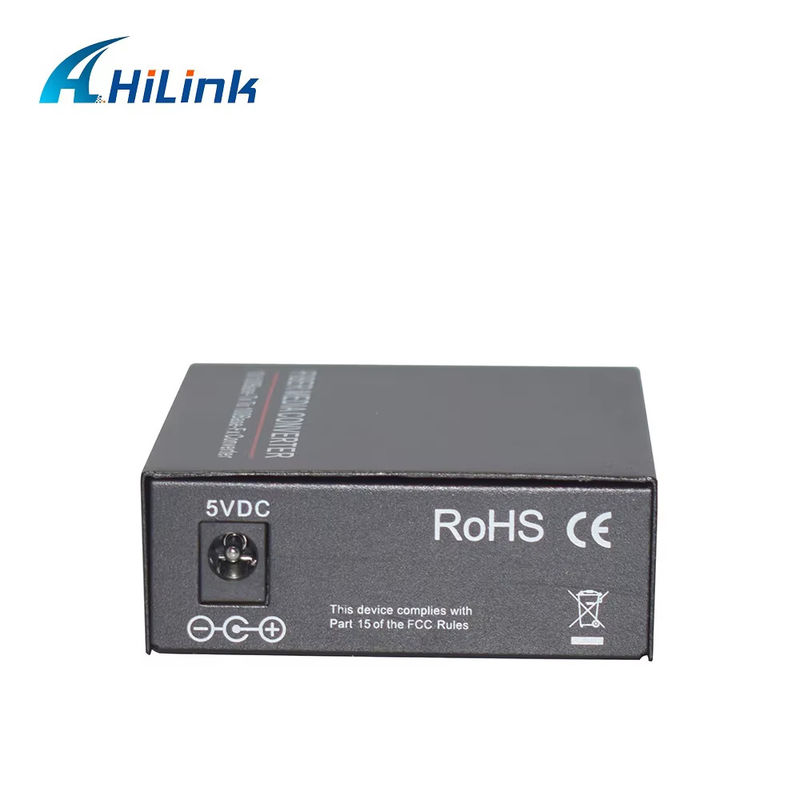 BIDI WDM Convertisseur multimédia à fibre optique unique 10/100M 1310/1550nm 20km Équipement optique SFP