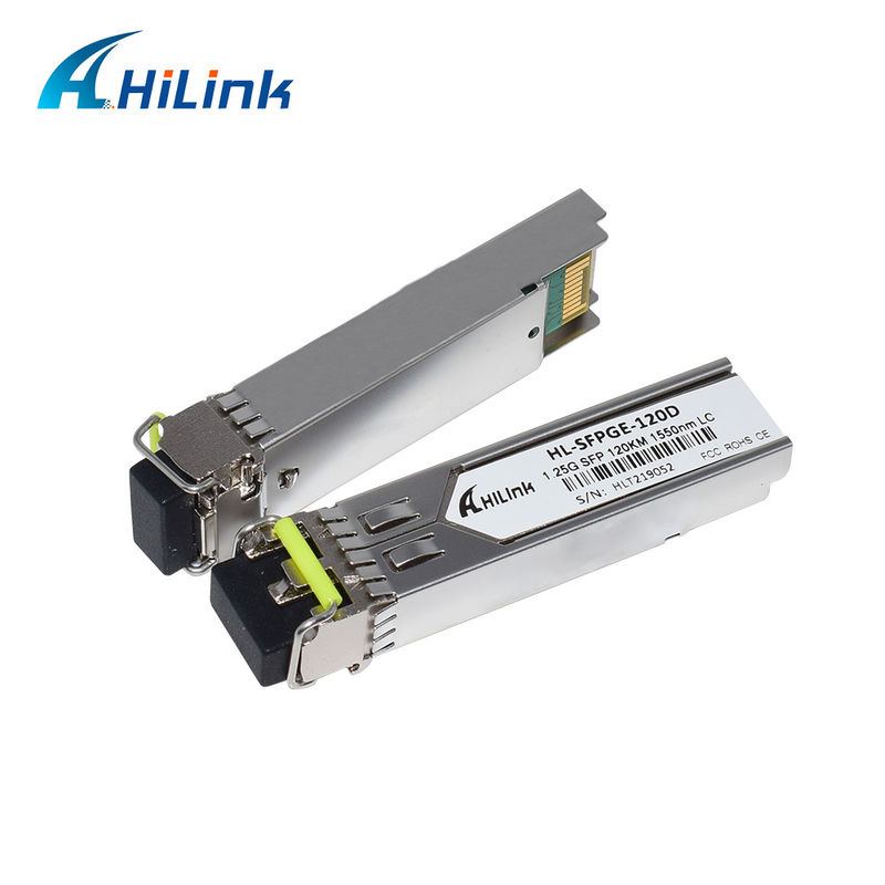 HL-SFPGE-120D HILINK Émetteur-récepteur SFP 1.25G 1550nm Connecteur LC DDM Module GBIC pour Longue Distance 120km et Performances Stables