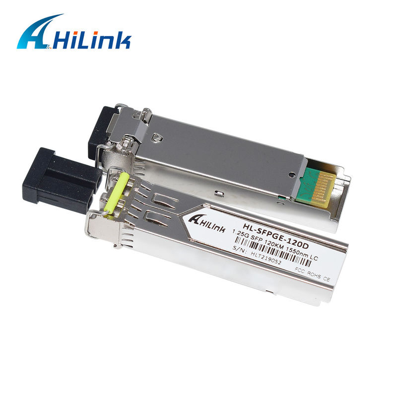 HL-SFPGE-120D HILINK Émetteur-récepteur SFP 1.25G 1550nm Connecteur LC DDM Module GBIC pour Longue Distance 120km et Performances Stables