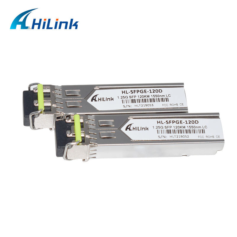 HL-SFPGE-120D HILINK Émetteur-récepteur SFP 1.25G 1550nm Connecteur LC DDM Module GBIC pour Longue Distance 120km et Performances Stables