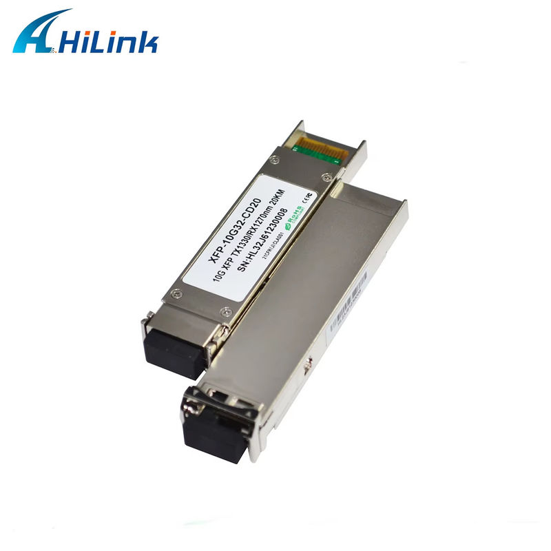 High Quality 10Gbps XFP Bi-Directional Transceiver Module 20km Reach with 1270/1330nm LC Connector for Fiber Optic Equipment