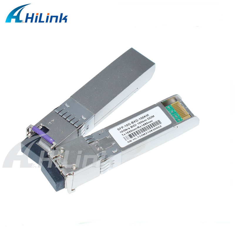 10G SFP BIDI Module émetteur-récepteur 3- 100KM Portée 1490/1550NM EML APD pour le réseau à longue distance rapide