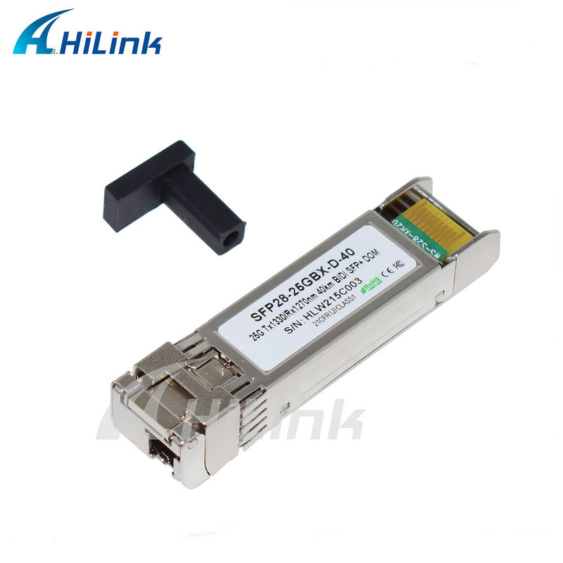 25Gb/s 40Km SFP28 BIDI Transceivers LC connecteur unique