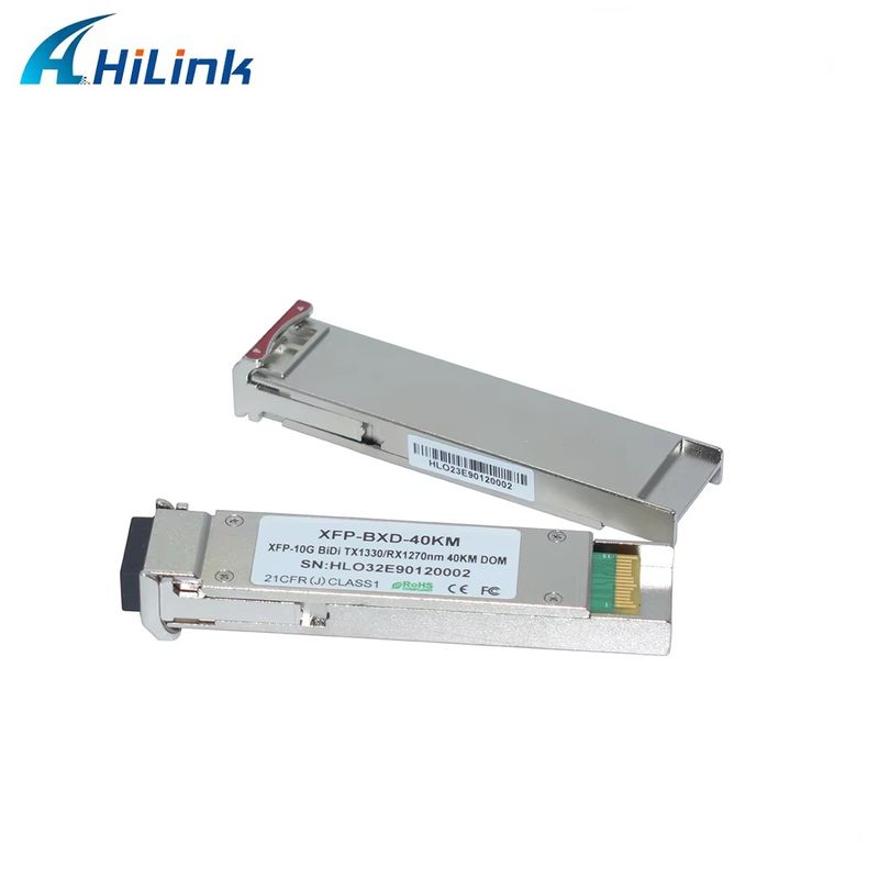 Module optique XFP de haute qualité 10G Ethernet WDM BIDI ER 40KM 1270/1330 Équipement à fibre optique