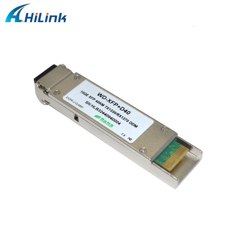 Module optique XFP de haute qualité 10G Ethernet WDM BIDI ER 40KM 1270/1330 Équipement à fibre optique