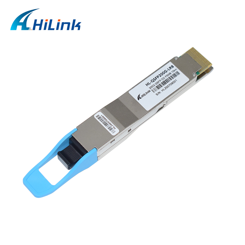200G QSFP DD LR8 PSM8 10KM 1310nm MPO16 (APC 8 degrés) Transcepteur optique DOM