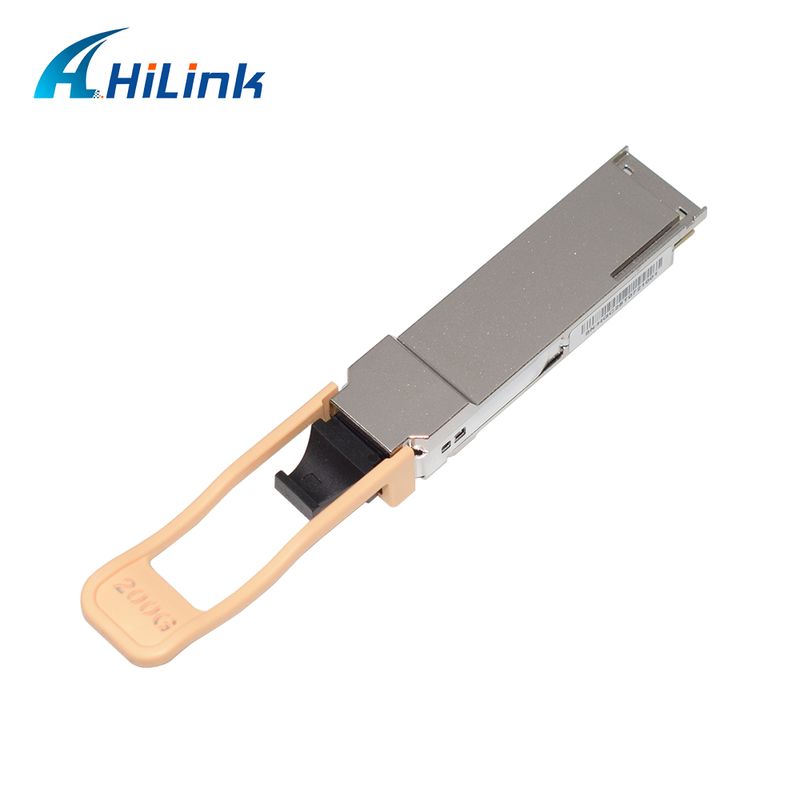 QSFP200G QSFP56 200G SR4 émetteur-récepteur optique branchable à chaud 70m@OM3 100m@OM4 FEC Single MPO12 Multimode Fiber RoHS plainte Haute vitesse pour les liaisons Ethernet 200GBASE-SR4 Centres de données