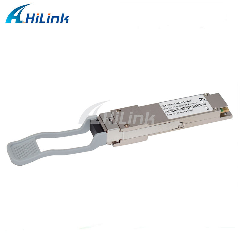 100G QSFP28 SRBD 100m Bi-Di Duplex LC enfichable à chaud 850/900nm VCSEL PAM4 2x50G Multimode