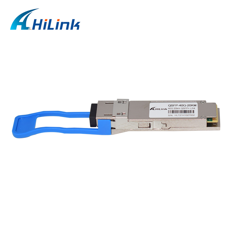 Transcepteur optique QSFP+ de 40 Gb/s de 20 km, branchable à chaud avec connecteur LC duplex et DDM pour un fonctionnement de 0 à 70 °C