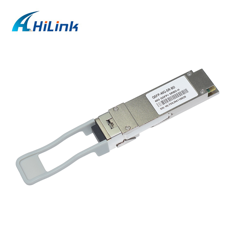 40 Gbps 100 m QSFP+ Module à fibre optique Bi-Di Duplex LC enfichable à chaud 850/900nm MMF