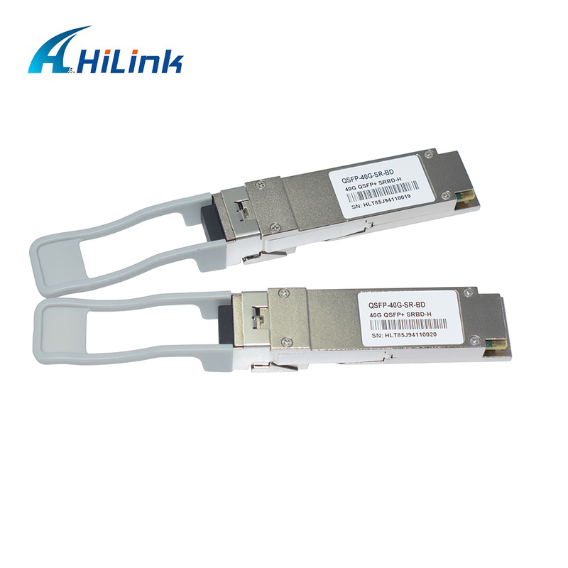 40 Gbps 100 m QSFP+ Module à fibre optique Bi-Di Duplex LC enfichable à chaud 850/900nm MMF