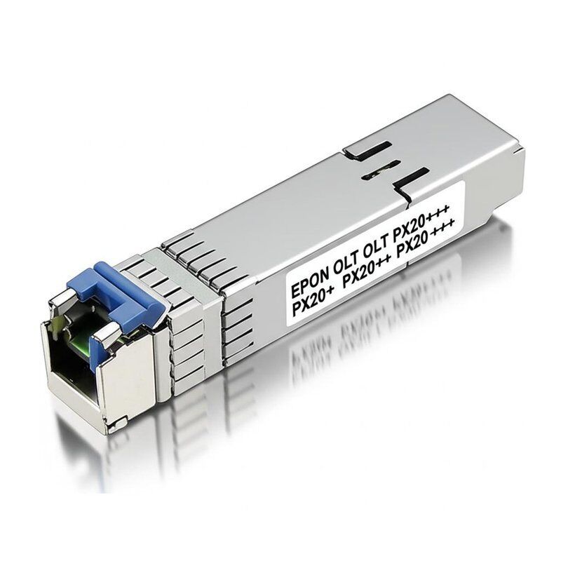 Émetteur-récepteur EPON OLT SFP avec PX20+ PX20++ PX20+++ pour un débit de données de 1,25 Gbps et une transmission de 20 km
