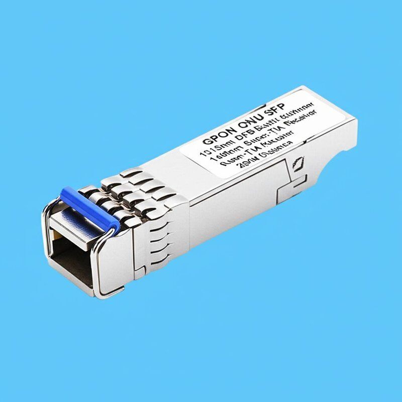 GPON ONU Transceiver SFP avec émetteur DFB de 1310 nm et récepteur Super-TIA de 1490 nm pour une distance de 20 km