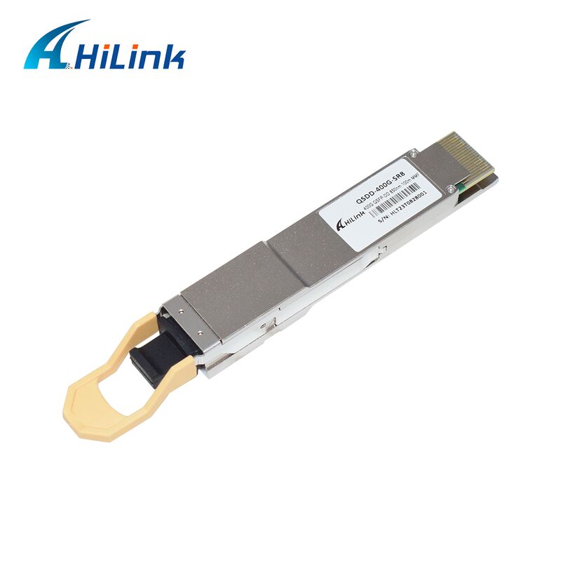 Transcepteur optique Hilink QSDD-400G-SR 400G QSFP56-DD SR8 avec débit de données 400G, longueur d'onde 850nm et distance de 100m