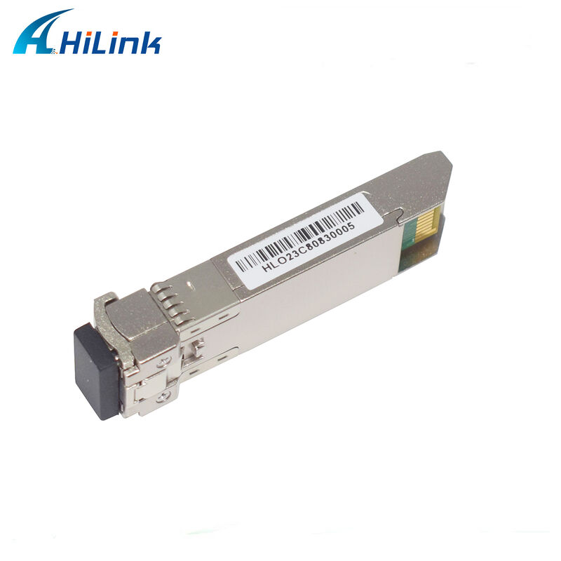 Module émetteur-récepteur optique Hilink 10Gb SFP+ DWDM SFP 100GHZ CH17~61 Optionnel 80km Duplex LC Commercial Industriel