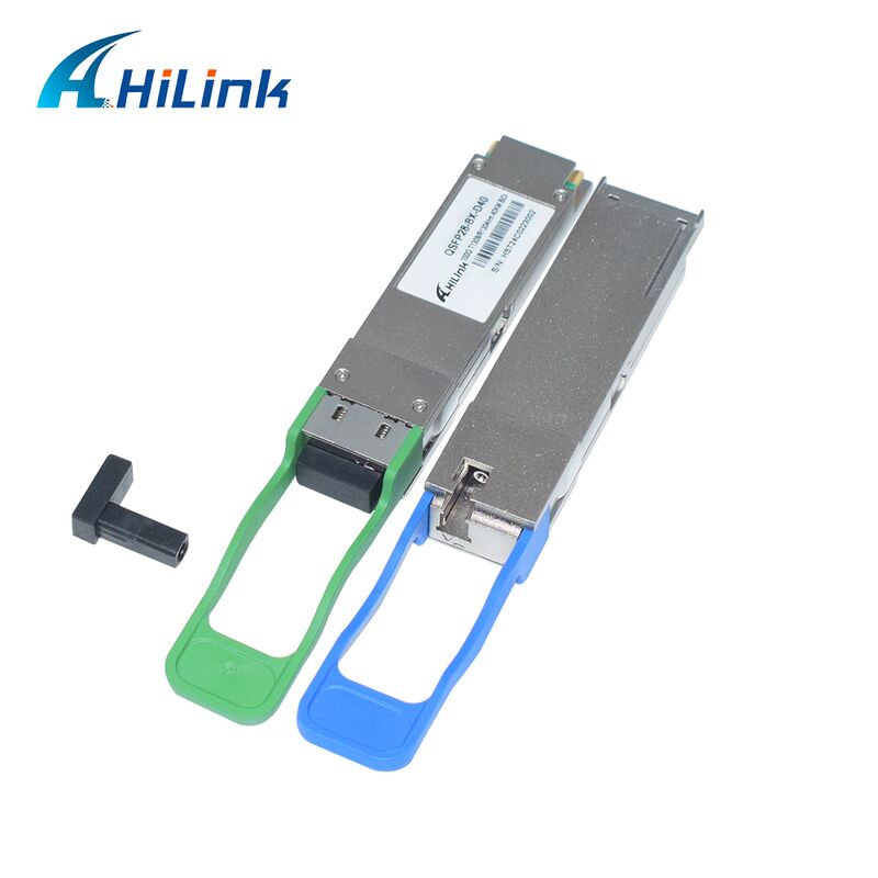Transceiver optique Hilink QSFP28-BX-UD40 100G BiDi avec une portée de 40 km pour les applications de centre de données