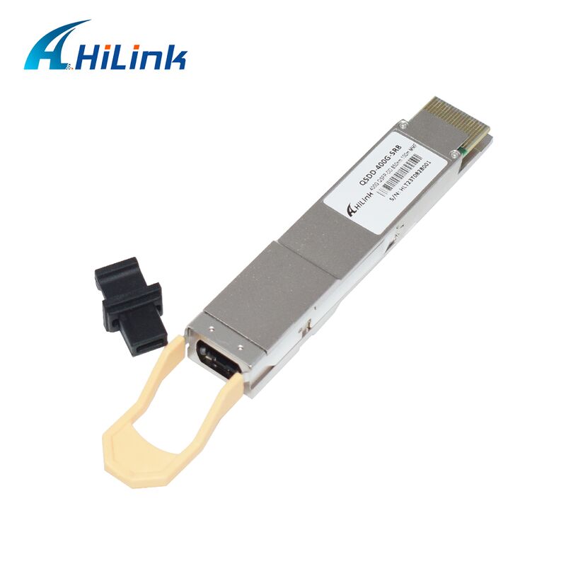 Transcepteur optique Hilink QSDD-400G-SR 400G QSFP56-DD SR8 avec débit de données 400G, longueur d'onde 850nm et distance de 100m