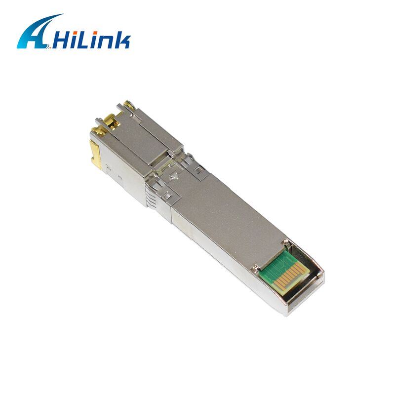 Transceiver SFP+ Hilink 10G avec débit de données de 30M/80M de distance et module cuivre 10GBASE-T conforme RoHS