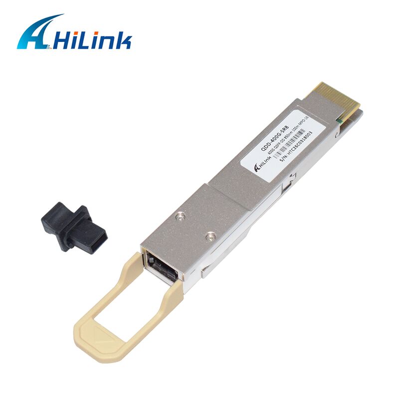 Hilink QDD-400G-SR8 Multi-mode 850nm 400G BASE-SR8 QSFP-DD Transceiver, With Diagnostic Monitoring