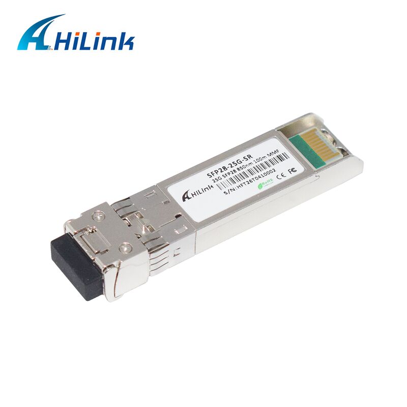 HL-SFP28-25G-SR Transceiver SFP28 SR double LC 25G avec débit de données de 25 Gbps, distance de 100 m et longueur d'onde de 850 nm