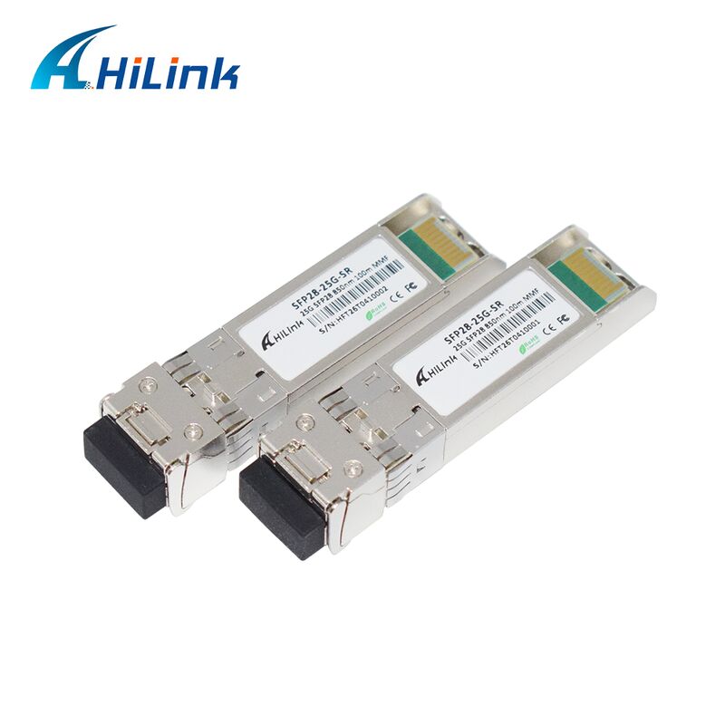 HL-SFP28-25G-SR Transceiver SFP28 SR double LC 25G avec débit de données de 25 Gbps, distance de 100 m et longueur d'onde de 850 nm