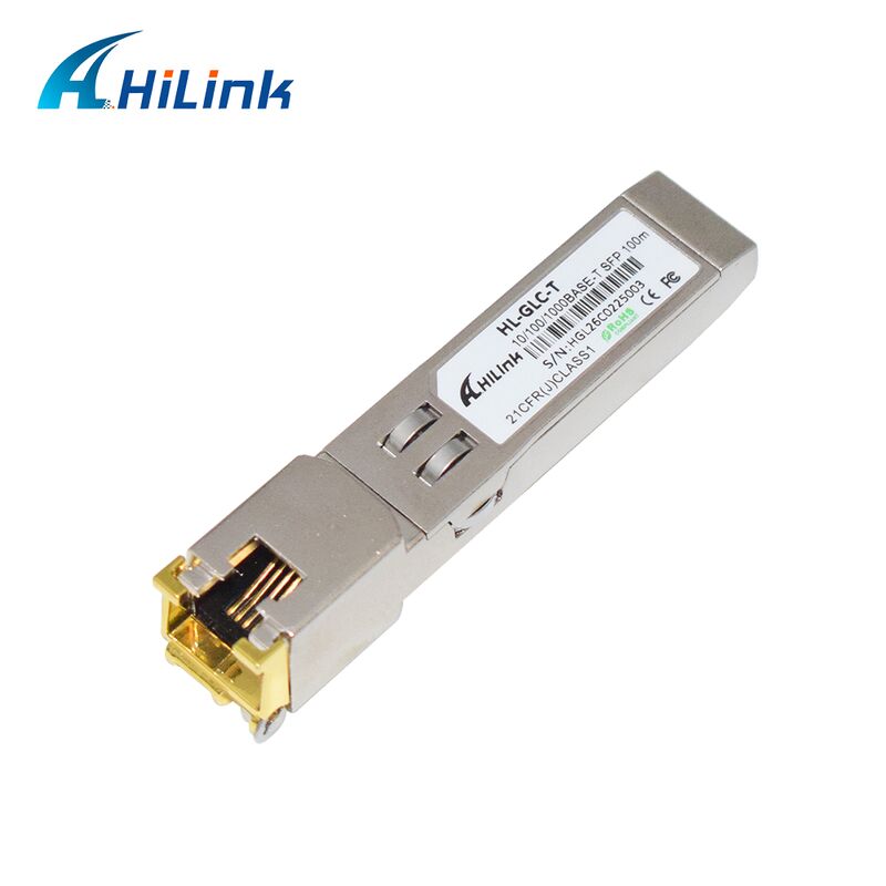 10/100/1000BASE-T Transcepteur SFP en cuivre RJ45 GLC-T pour Gigabit Ethernet