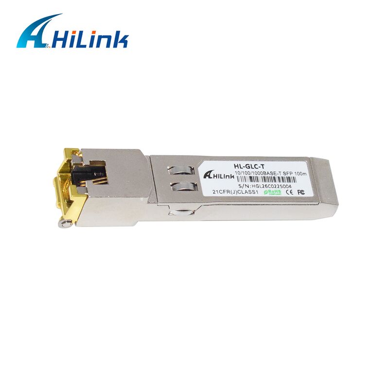 10/100/1000BASE-T Transcepteur SFP en cuivre RJ45 GLC-T pour Gigabit Ethernet