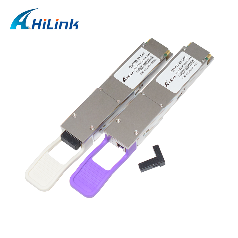 Hilink QSFP28-BX 100Gb/s 80Km BIDI module émetteur-récepteur optique pour la transmission de données à grande vitesse