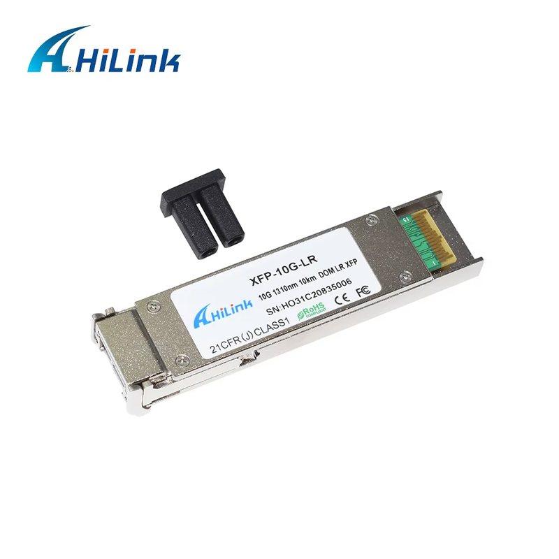 Émetteur-récepteur optique XFP Hilink 10Gbps avec portée de 10 km et DDM pour Ethernet et Fibre Channel 10G