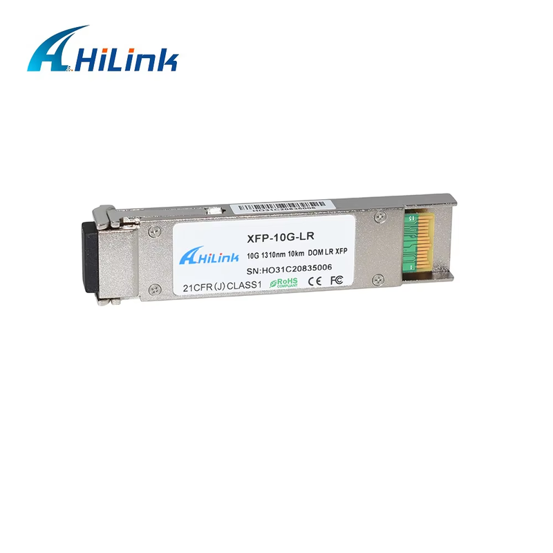 Émetteur-récepteur optique XFP Hilink 10Gbps avec portée de 10 km et DDM pour Ethernet et Fibre Channel 10G