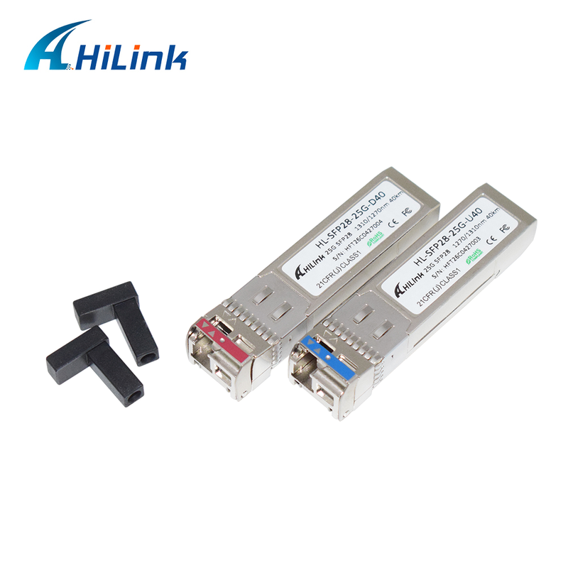 25GBASE SFP28 25G BIDI 10KM 1270/1330nm DML+PIN LC module optique émetteur-récepteur