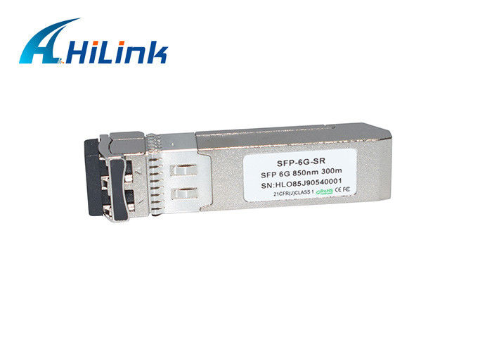 Connecteur optique à plusieurs modes de fonctionnement du module 850nm SFP-6G-SR 300M LC d'émetteur-récepteur des DOM de SFP+