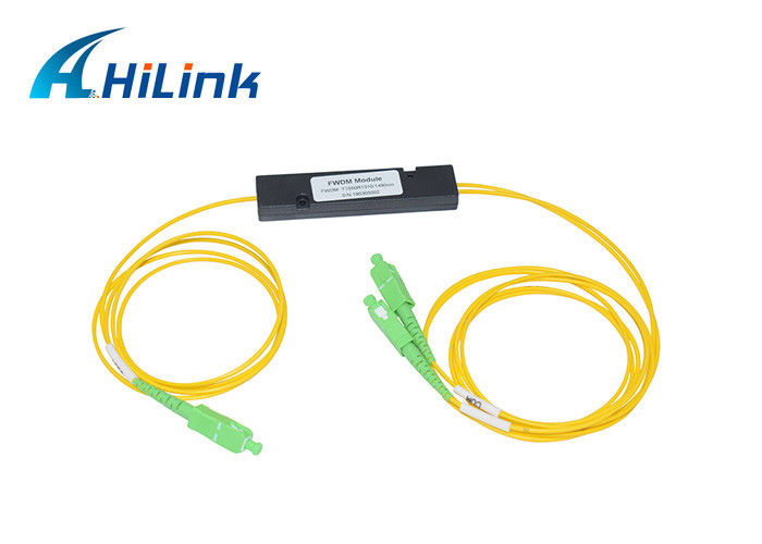 ≥ de fibre optique 50dB de directivité de filtre de multiplexeur de Division de longueur d'onde de FWDM