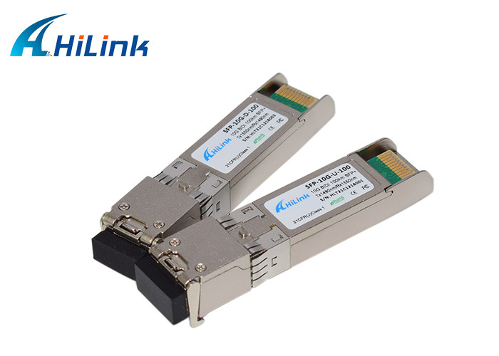 Bidirection SFP+ Fiber Optical Transceiver Single BIDI 10G 100KM